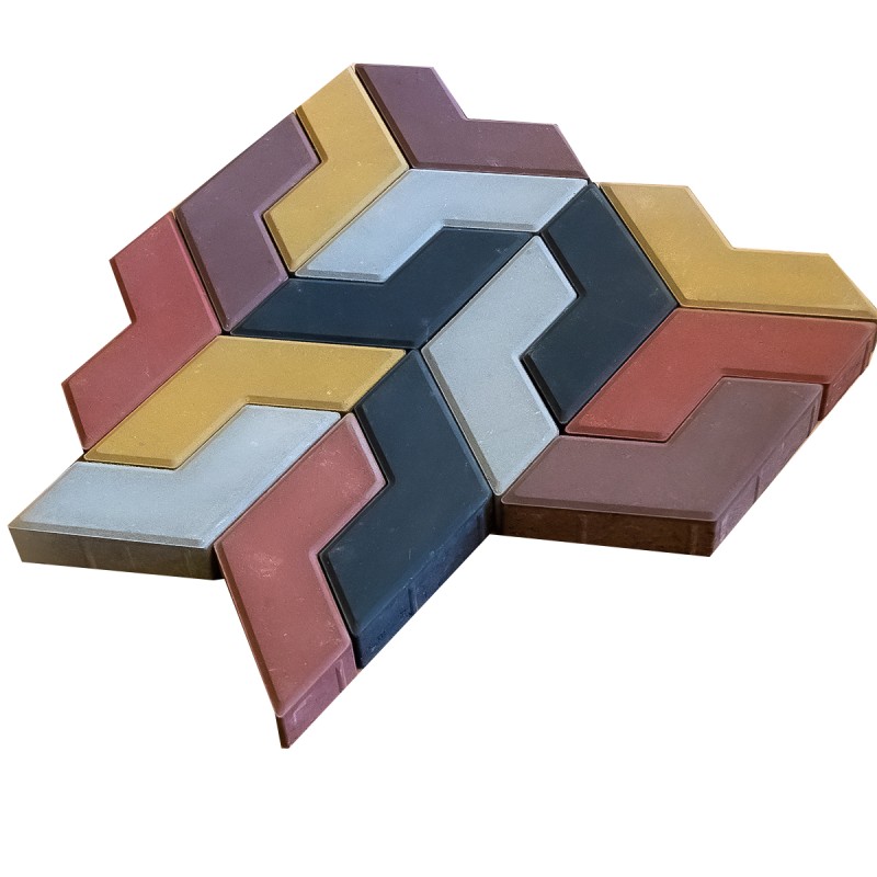 3D interlocking tiles